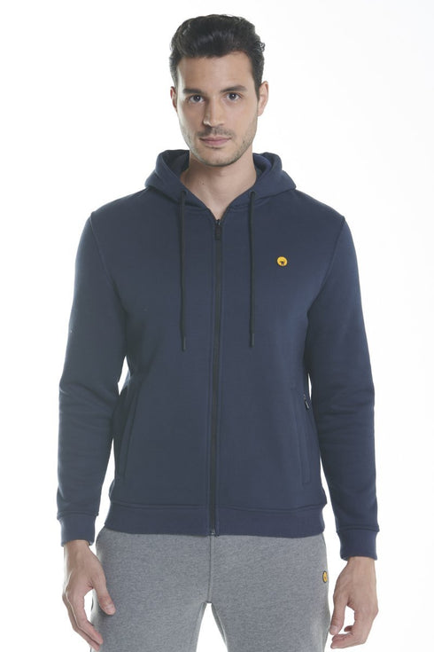 Felpa Uomo HAZAR full-zip Blu CIESSE PIUMINI- Francavilla Moda