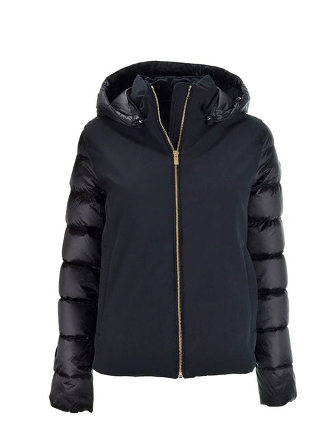 Piumino Donna corto Stella in softshell Nero CIESSE PIUMINI- Francavilla Moda