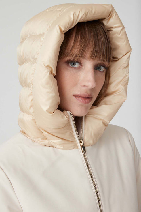 Ciesse Piumini Piumino lungo Piumino Donna lungo Mire Nero - Francavilla Moda