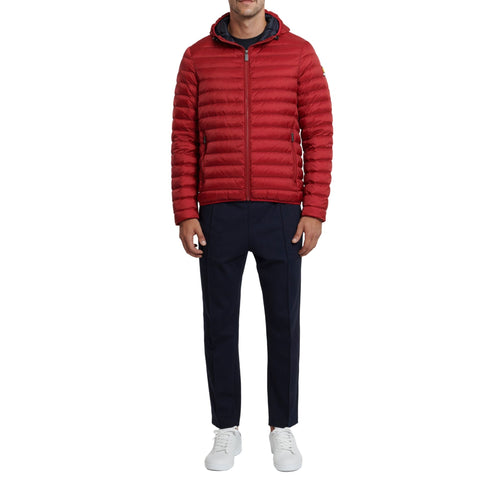 Piumino Uomo corto Franklin con cappuccio Rosso CIESSE PIUMINI- Francavilla Moda