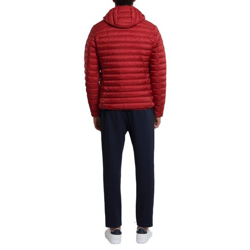 Piumino Uomo corto Franklin con cappuccio Rosso CIESSE PIUMINI- Francavilla Moda