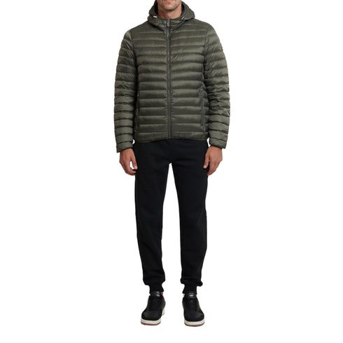 Piumino Uomo corto Franklin con cappuccio Verde CIESSE PIUMINI- Francavilla Moda