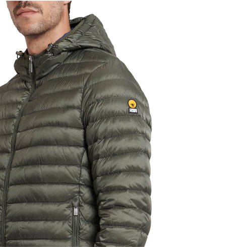 Piumino Uomo corto Franklin con cappuccio Verde CIESSE PIUMINI- Francavilla Moda