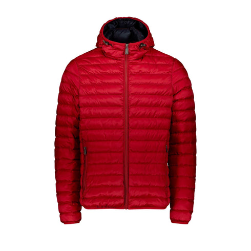 Piumino Uomo corto Franklin con cappuccio Rosso CIESSE PIUMINI- Francavilla Moda