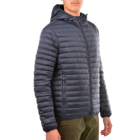 Piumino Uomo corto LARRY con cappuccio Blu CIESSE PIUMINI- Francavilla Moda