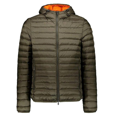 Piumino Uomo corto LARRY con cappuccio Verde CIESSE PIUMINI- Francavilla Moda