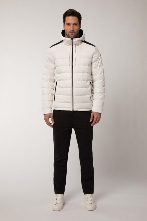 Ciesse Piumini Piumino corto Piumino Uomo corto Stevenson 2.0 Bianco - Francavilla Moda