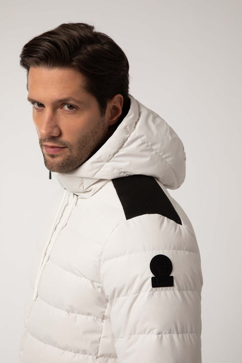 Ciesse Piumini Piumino corto Piumino Uomo corto Stevenson 2.0 Bianco - Francavilla Moda