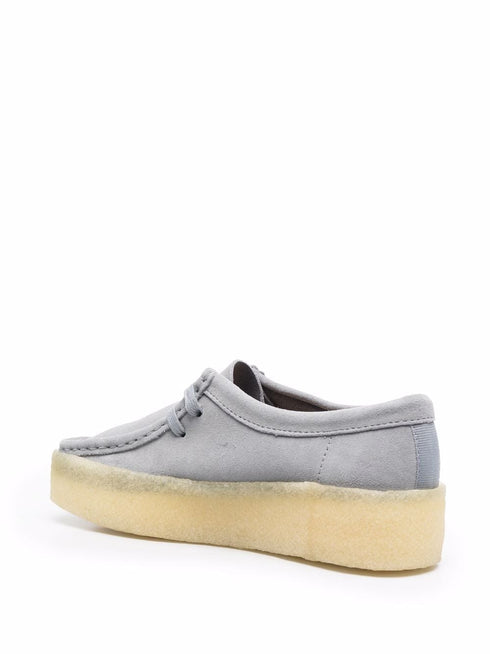 Mocassino Donna 'Wallabe Cup' Grigio chiaro CLARKS- Francavilla Moda