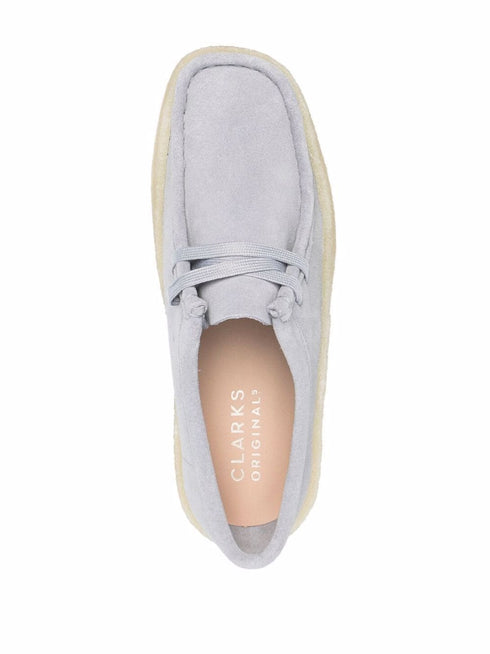 Mocassino Donna 'Wallabe Cup' Grigio chiaro CLARKS- Francavilla Moda