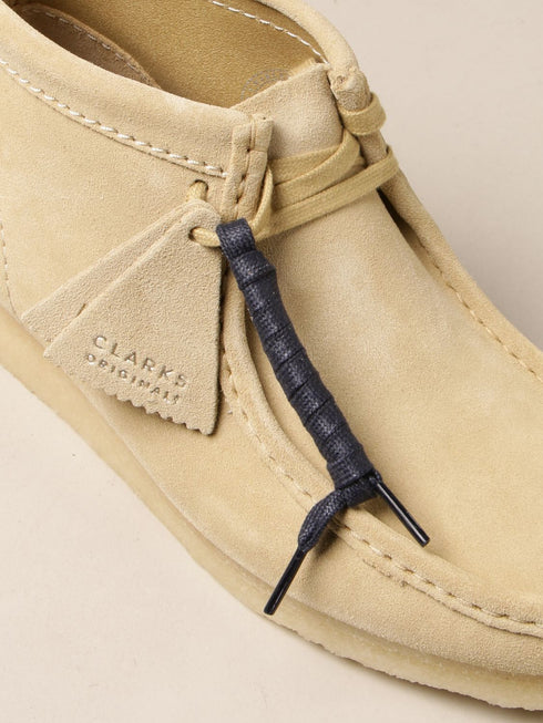 Mocassino Uomo Wallabee Beige CLARKS- Francavilla Moda