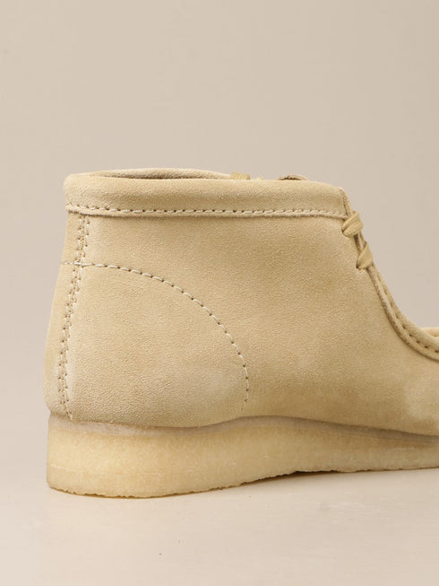 Mocassino Uomo Wallabee Beige CLARKS- Francavilla Moda