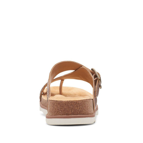 Sandalo Donna infradito con fibbia Rosa CLARKS- Francavilla Moda