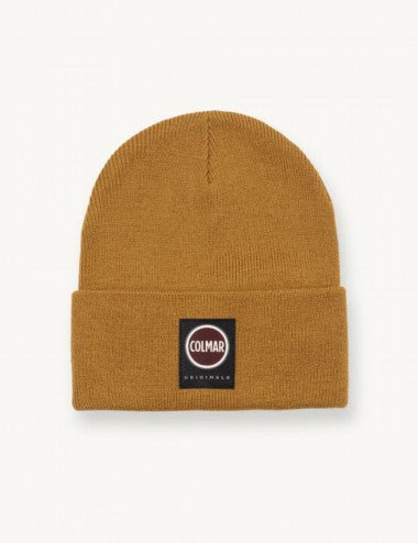 Colmar Berretto Cappello Unisex in maglia rasata Caramello A23-COLMARMU50564QN-163-UNI - Francavilla Moda