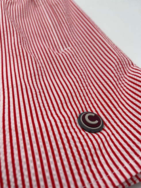 Costume Uomo a righe Bianco rosso Colmar- Francavilla Moda