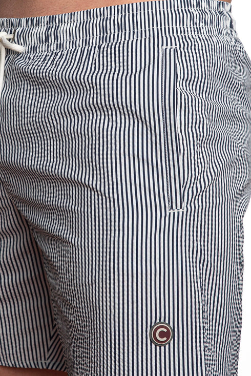 Costume Uomo a righe Blu bianco COLMAR- Francavilla Moda