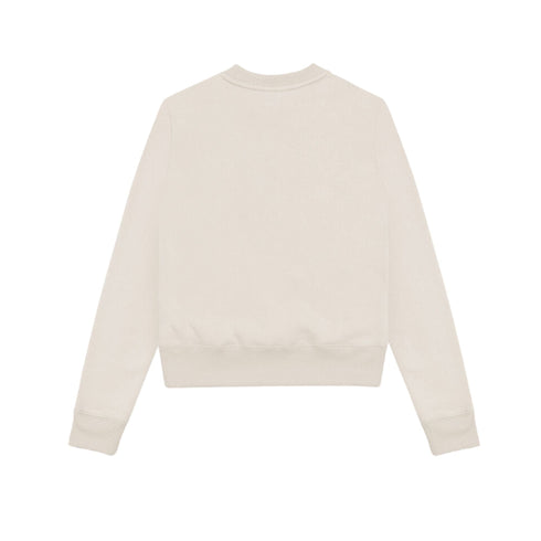 Felpa Donna con maxi logo frontale Panna COLMAR- Francavilla Moda