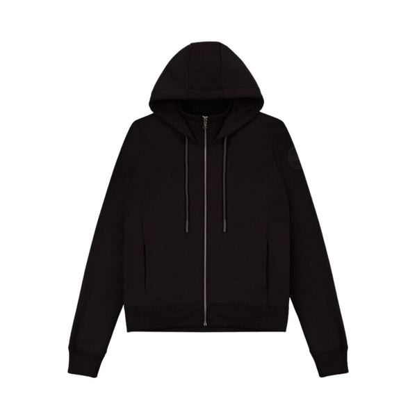 Felpa Donna con zip e cappuccio Nero Colmar- Francavilla Moda