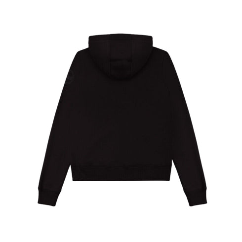Felpa Donna con zip e cappuccio Nero Colmar- Francavilla Moda