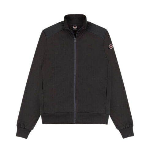 Colmar Felpa con zip Felpa Uomo full zip in cotone Grigio scuro - Francavilla Moda