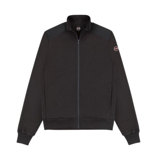 Colmar Felpa con zip Felpa Uomo full zip in cotone Grigio scuro - Francavilla Moda