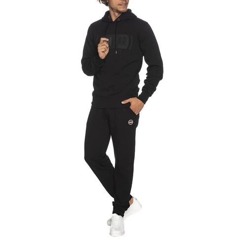 Felpa Uomo MU82066UX con stampa al petto Nero COLMAR- Francavilla Moda