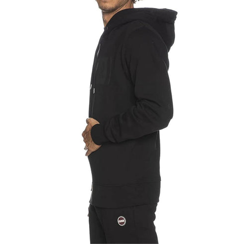 Felpa Uomo MU82066UX con stampa al petto Nero COLMAR- Francavilla Moda