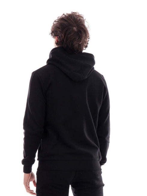 Felpa Zip Uomo con logo riflettente Nero COLMAR- Francavilla Moda