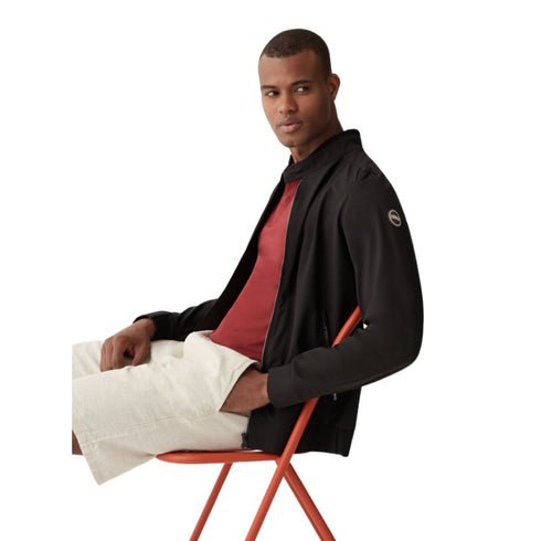 Colmar Giubbino Giacca Uomo modello biker in softshell Nero P24-COLMARMU1863R6WV-99-48 - Francavilla Moda