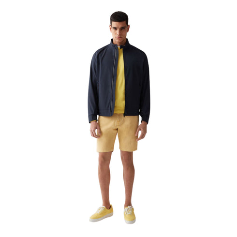 Colmar Giubbino Giacca Uomo modello biker in softshell Blu - Francavilla Moda