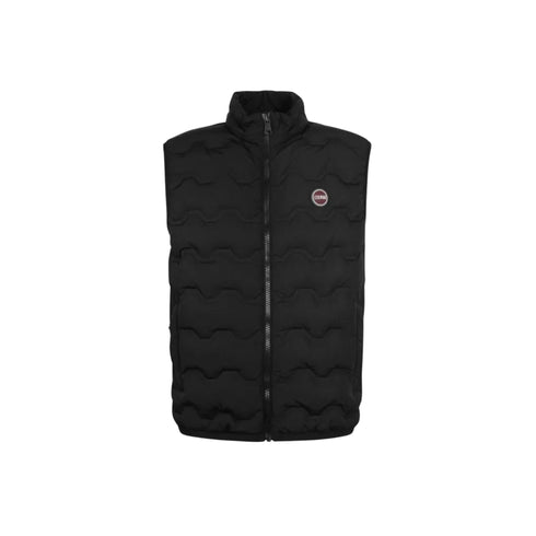 Gilet Uomo con lavorazione trapuntata Nero Colmar- Francavilla Moda