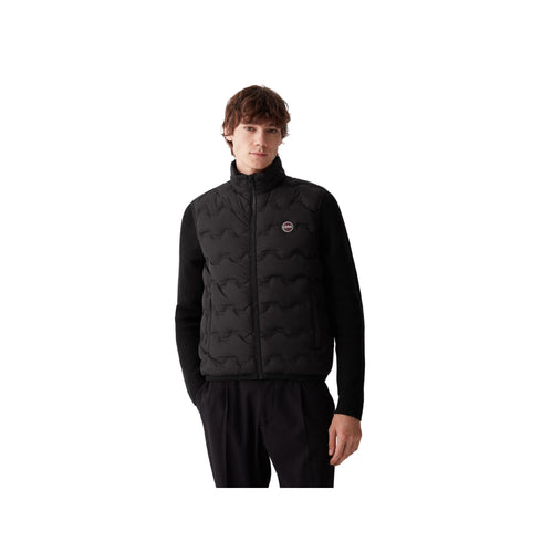 Gilet Uomo con lavorazione trapuntata Nero Colmar- Francavilla Moda