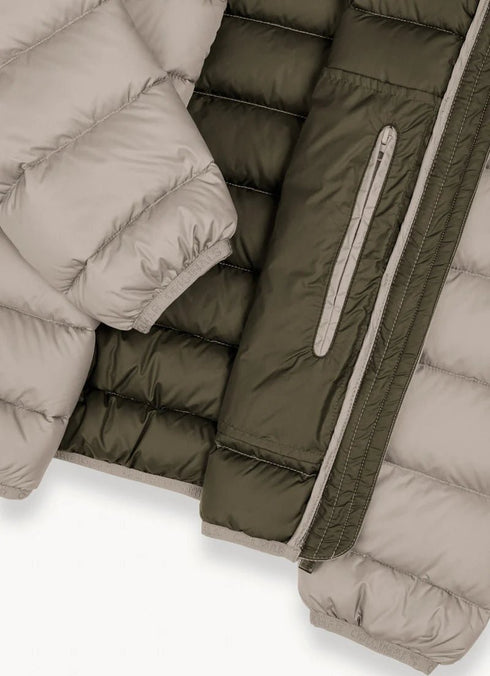 Piumino Uomo corto trapuntato Coffee cream Colmar- Francavilla Moda