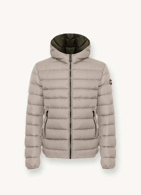 Piumino Uomo corto trapuntato Coffee cream Colmar- Francavilla Moda