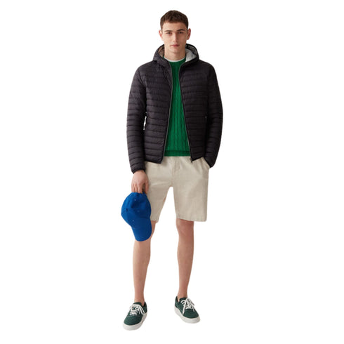 Colmar Piumino corto Piumino Uomo leggero con cappuccio Nero P24-COLMARMU1277R8VX-99-48 - Francavilla Moda