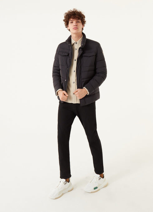 Piumino Uomo MU12312SE in Tessuto Monoelastico Nero COLMAR- Francavilla Moda