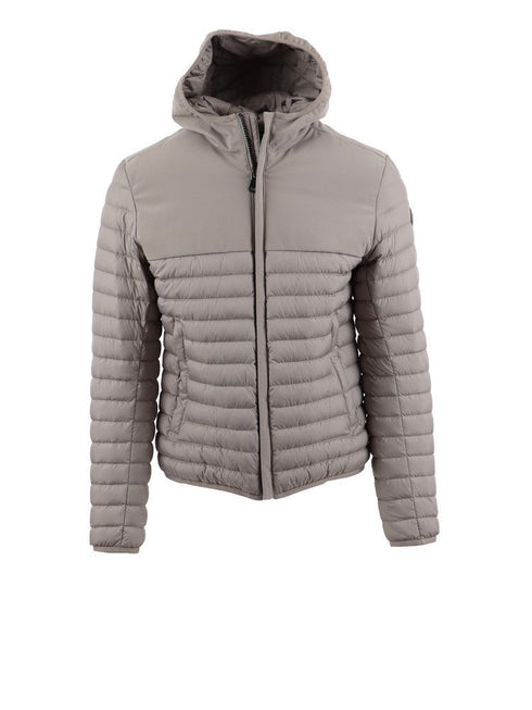 Piumino Uomo softshell stretch e tessuto opaco manopesca Beige COLMAR- Francavilla Moda