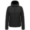 Piumino Uomo softshell stretch e tessuto opaco manopesca Nero COLMAR- Francavilla Moda