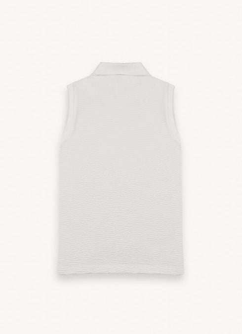 Polo Donna giromaniche con logo brand Bianco COLMAR- Francavilla Moda