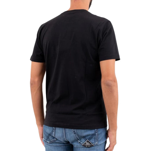 T-shirt Uomo con logo frontale Nero COLMAR- Francavilla Moda