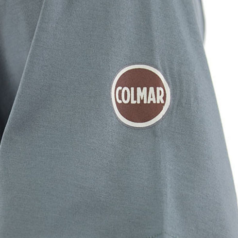 T-shirt Uomo girocollo con logo sulla manica Grigio scuro COLMAR- Francavilla Moda