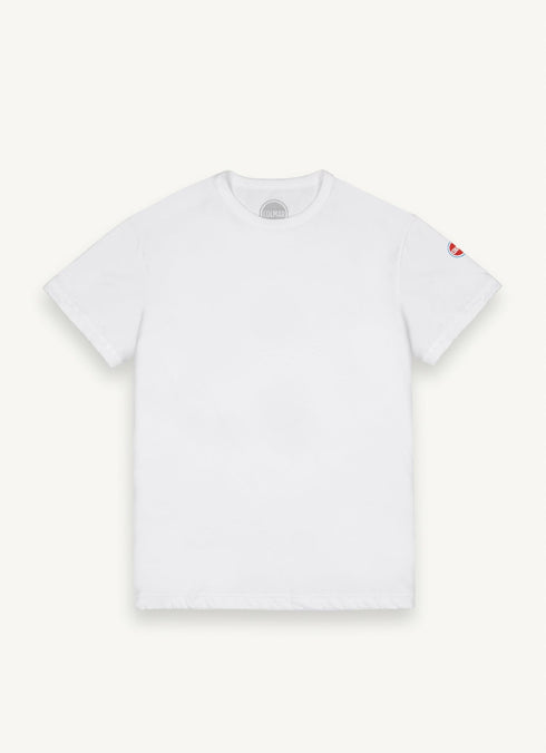 T-shirt Uomo girocollo con logo sulla manica Bianco COLMAR- Francavilla Moda