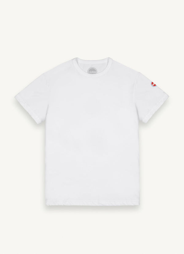 T-shirt Uomo girocollo con logo sulla manica Bianco COLMAR- Francavilla Moda