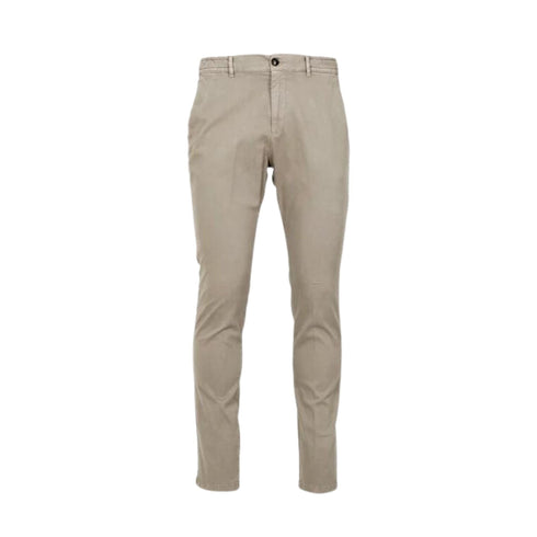 Pantalone Uomo in tessuto stretch traspirante Fango Cruna- Francavilla Moda