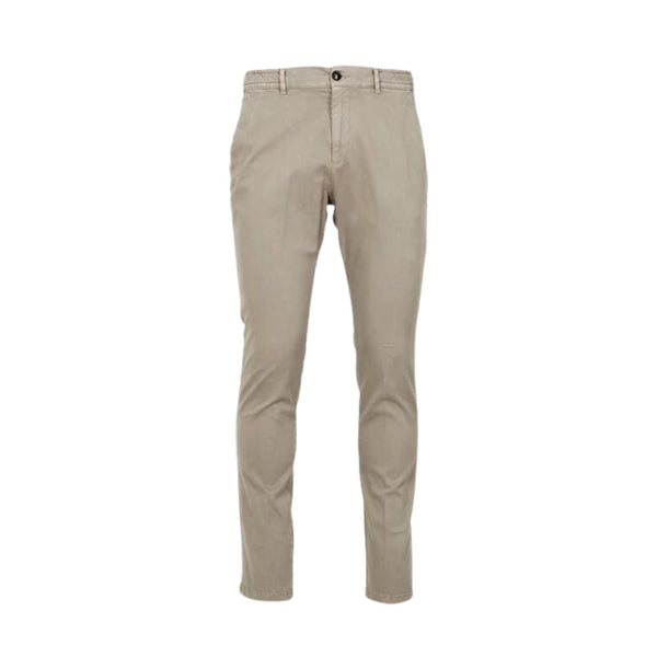 Pantalone Uomo in tessuto stretch traspirante Fango Cruna- Francavilla Moda