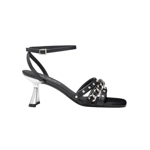 Sandalo donna Avril con borchie Nero CULT- Francavilla Moda