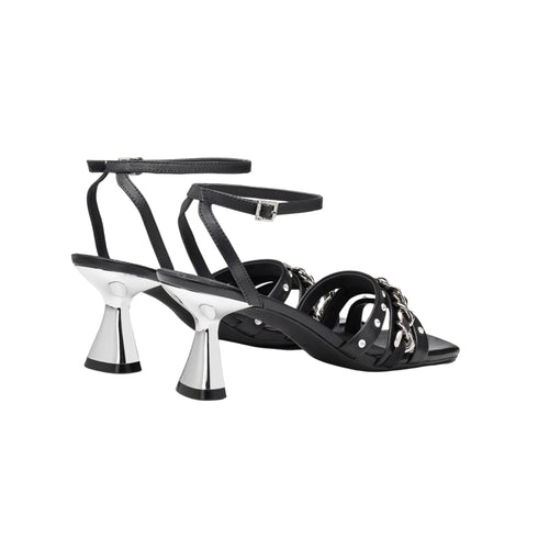 Sandalo donna Avril con borchie Nero CULT- Francavilla Moda