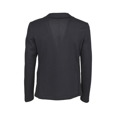 Daniele Alessandrini Giacca da uomo Giacca Uomo a nido d'ape Blu P24-DANIELE ALESSANDRINIG3006N726-23-46 - Francavilla Moda