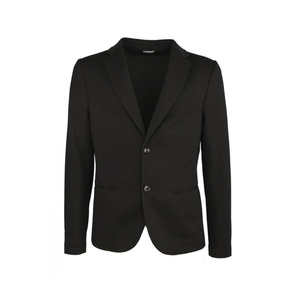 Daniele Alessandrini Giacca da uomo Giacca Uomo a nido d'ape Nero - Francavilla Moda