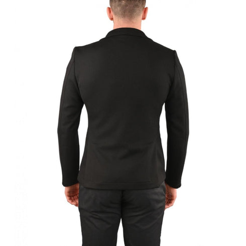 Daniele Alessandrini Giacca da uomo Giacca Uomo a nido d'ape Nero - Francavilla Moda